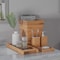 Hastings Home Hastings Home 5-PC Bamboo Bathroom Accessories Set 806542UYN - alternate 1